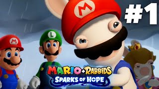 Mario + Rabbids Spark of Hope Early Gameplay Walkthrough Part 1 - INTRO