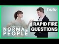 Rapid Fire Questions: Paul Mescal and Daisy Edgar-Jones • Normal People • Hulu
