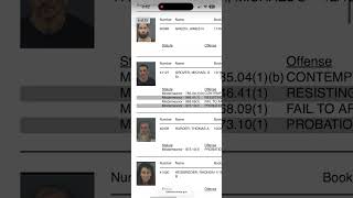 Inmate roster January 8th