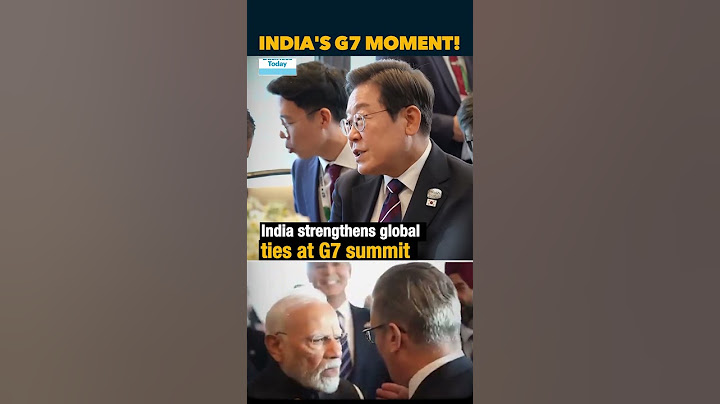 #PMModiAtG7 | India Shines On Global Stage | PM Modi Meets World Leaders At G7 Summit In Canada