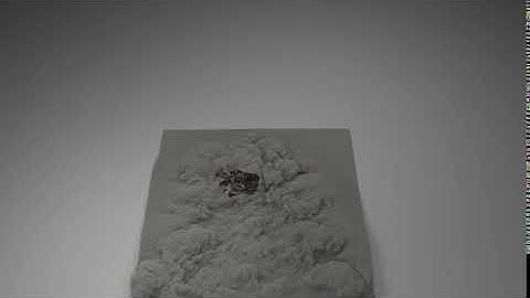 Phoenix FD Smoke-Dust  Wave simulation (3ds MAX) W.I.P