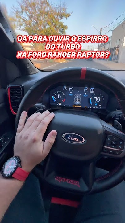 Ranger Raptor Espirro Do Turbo E Ronco