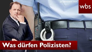 10 Dinge die Polizisten machen aber nicht dürfen (und wie ihr euch wehren könnt) | Anwalt Solmecke