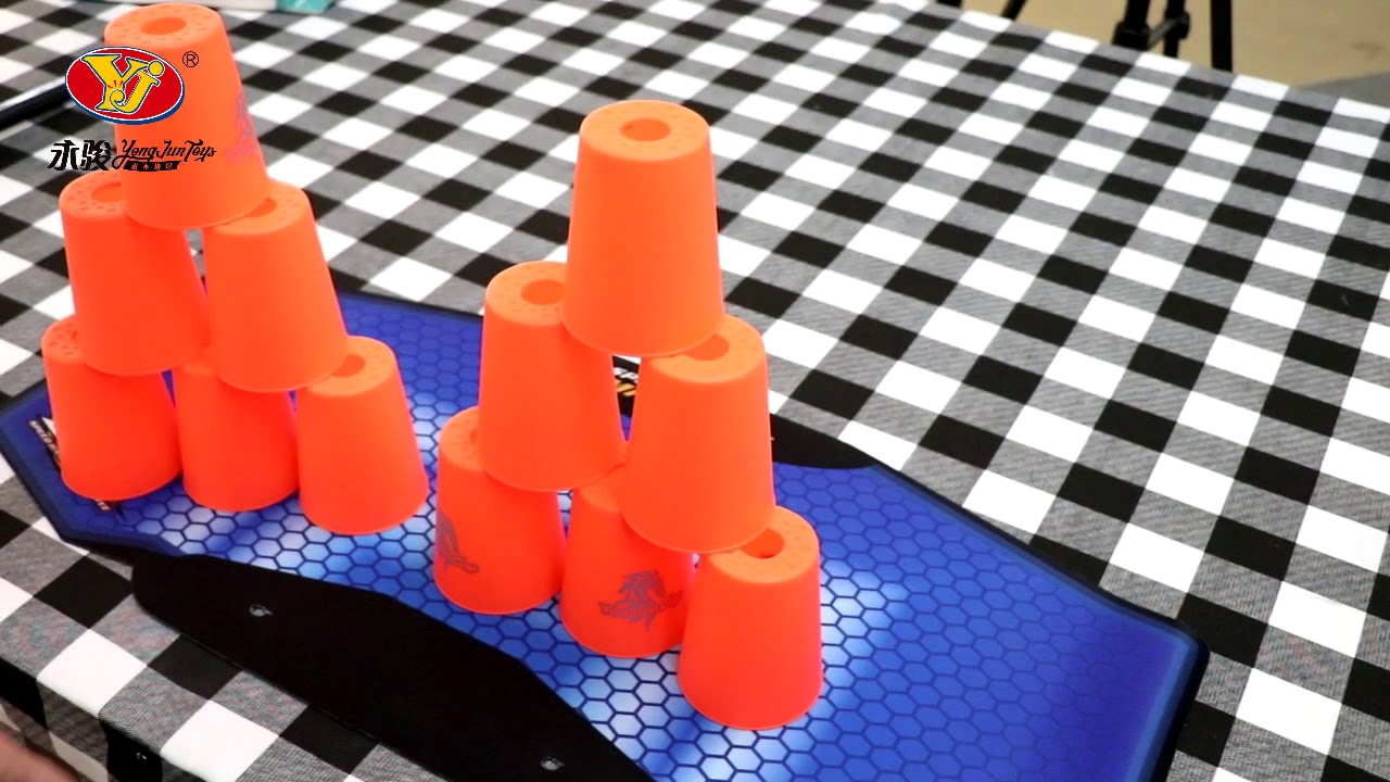 Yongjun product competition stack cup teaching