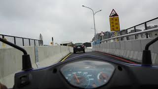 20201223 長榮地下道臨時鋼便橋 回