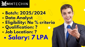 MhTechin is hiring 2025/24 batch | Salary 7 LPA+ | No % criteria | B.Tech candidates can apply