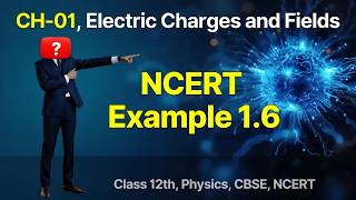 NCERT Physics Class 12 Chapter 1 Example 1.6 Solution | Electric Charges and Fields