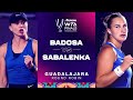Aryna Sabalenka vs. Paula Badosa | 2021 WTA Finals Round Robin | WTA Match Highlights