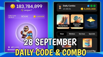 Gemz Daily Cipher & Combo 28 September Gemz Daily Code | Gemz Daily Combo 28 September | Gemz Cipher