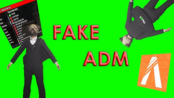 Fake adm com mod menu (anti rp)