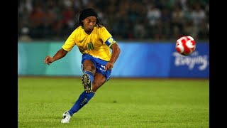 RONALDINHO | All of his 33 Brazil goals