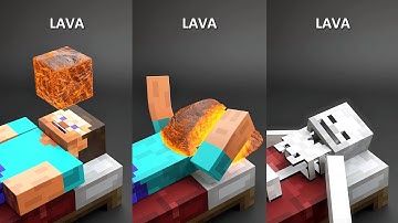 The Most Satisfying Minecraft Simulations 🔥Blender Physics Showcase