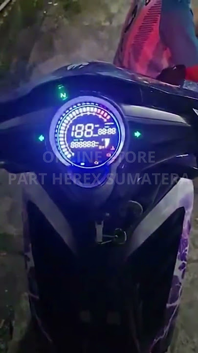 Speedometer Digital New Jupiter MX 135 Yamaha LC  #speedometer #led #jupitermx #jupitermxnew135
