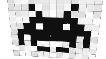 Demo - 3D Space Invader Ball Bounce (2008)