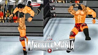 Randy Orton hits a jaw dropping RKO to Seth Rollins |Randy Orton v Seth Rollins|WWE Wrestlemania 31|