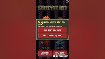 YAPD(Yet Another Pixel Dungeon) level01 Gameplay