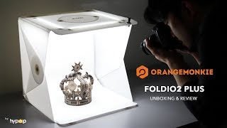 Foldio2 Plus 15' All-in-One Portable Studio Product Photography Light Tent Unboxing and Review
