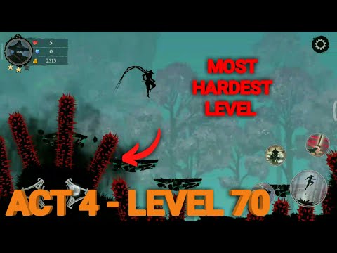 Ninja Arashi 2 Most Hardest Level 70 - YouTube