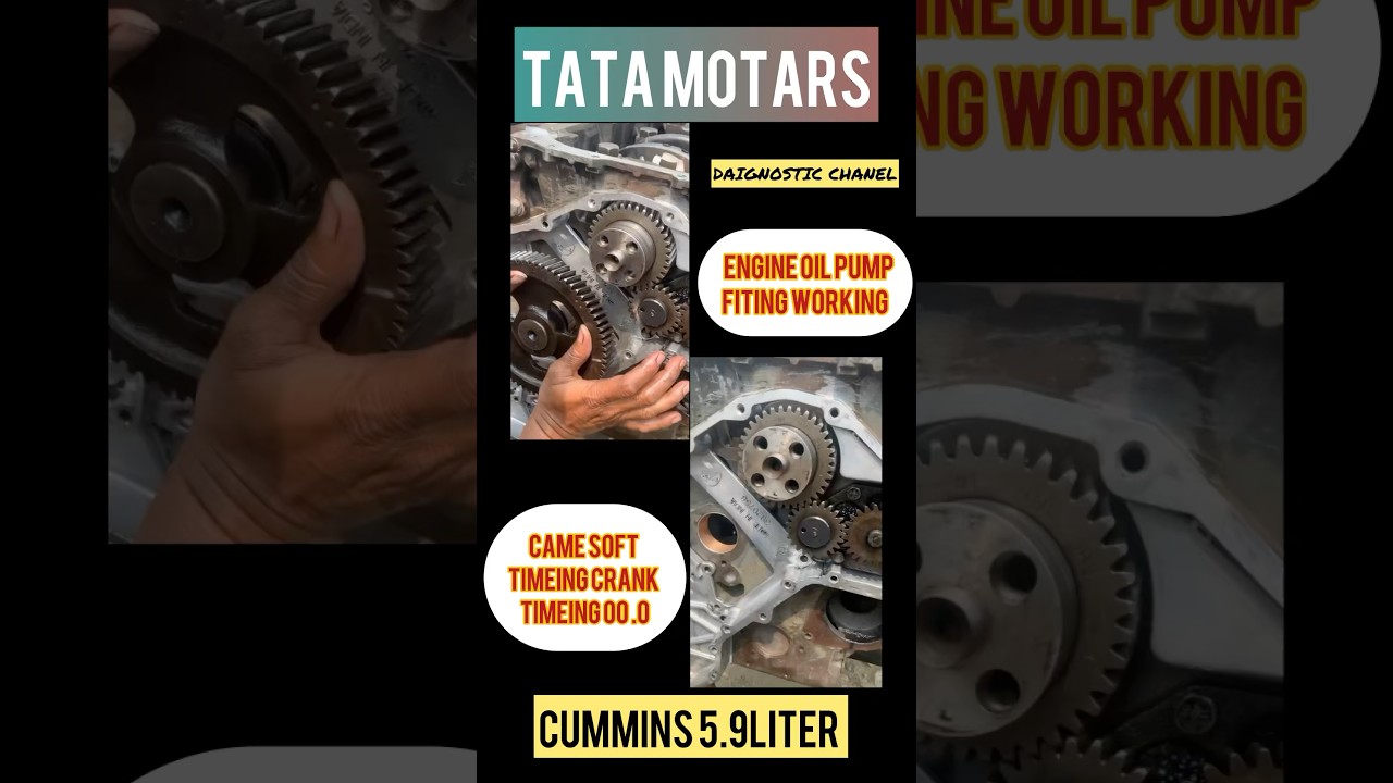 OIL PUMP WORKING ALL ENGINE DETAILS 