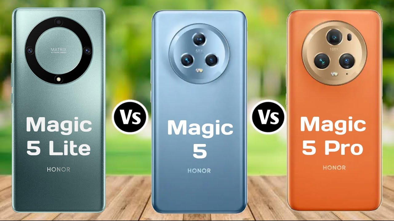 honor magic 5 Lite vs honor magic 5 vs honor magic 5 Pro 