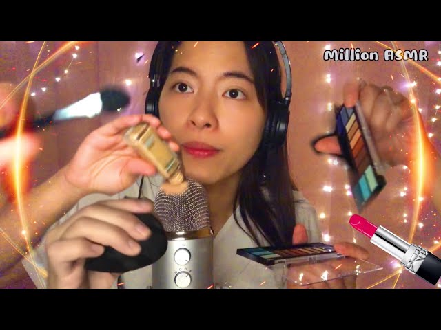 ASMR Makeup application in 1 Minute #shorts #asmrsleep #makeup