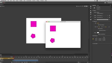 Adobe Animate tutorial: Buttons, frames, and scenes.