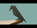 Cómo Hacer Un CUERVO DE PAPEL Paso A Paso CUERVO DE PAPEL Origami Cómo Hacer Un CUERVO DE PAPEL Paso A Paso CUERVO DE PAPEL Origami