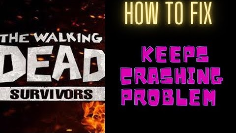 #crashing #problem #fing24 HOW TO FIX KEEP CRASHING PROBLEM IN TWD SURVIVORS 😒 | FING 24 😎