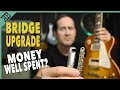 Guitar myth busting  expensive gibson bridges sound any different  guitar tweakz