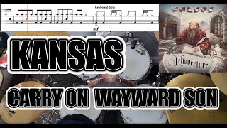 Download Lagu Kansas - Carry On Wayward Son - Drum Cover With SHEET MUSIC MP3 Download Lagu Kansas - Carry On Wayward Son - Drum Cover With SHEET MUSIC MP3