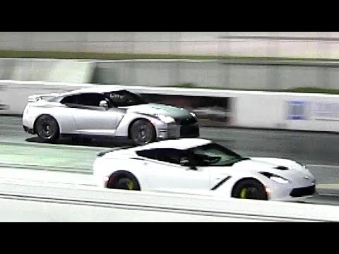 2015 C7 Corvette 8 Speed Automatic Trans 1/4 Mile Drag ...