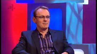 David Mitchell and Sean Lock discussing The Heaven & Earth Show / religious programming