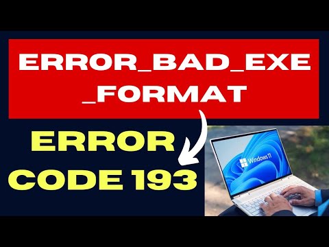1 is not a valid Win32 application ERROR BAD EXE FORMAT on Windows 11 / 10