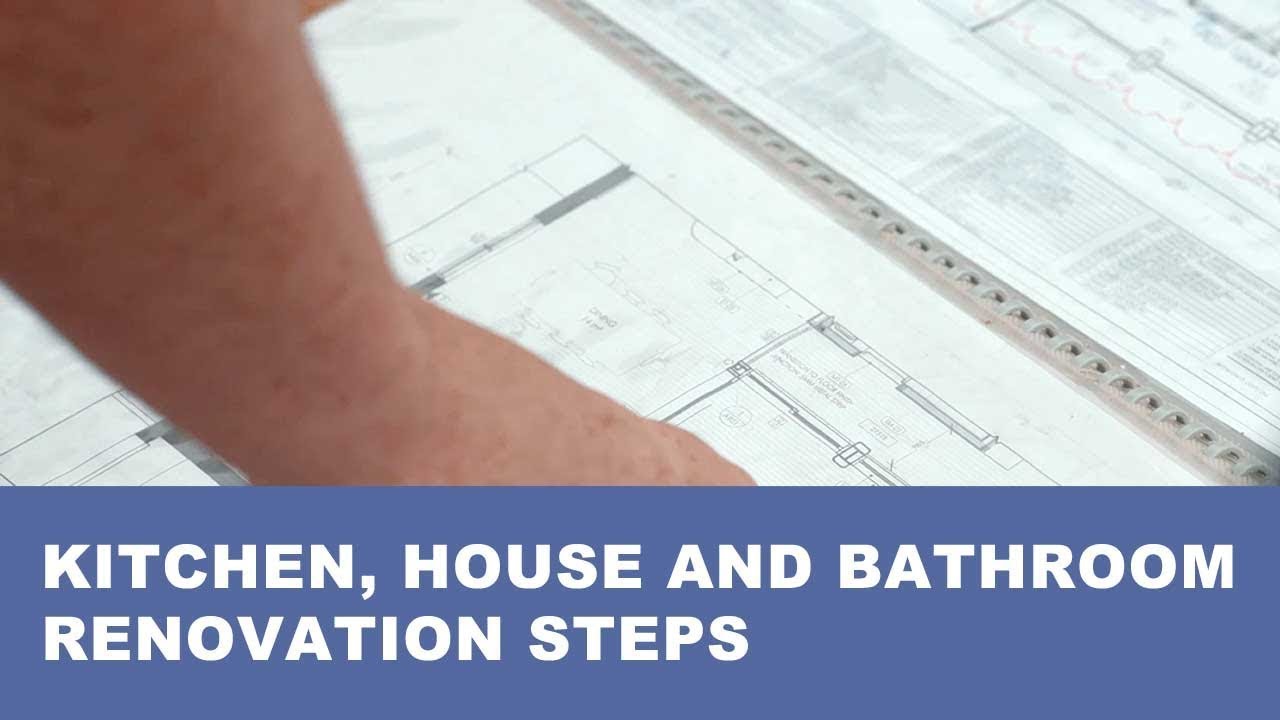 Kitchen House And Bathroom Renovation Steps Youtube