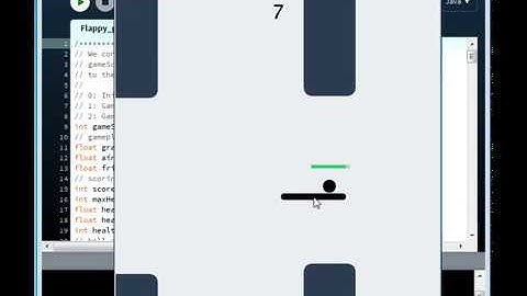 Playing Flappy Pong