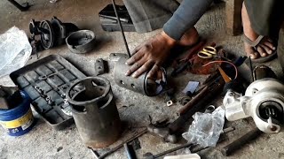 Engine Stder Motor Fitting Full Step By Step .