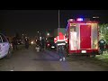 South LA Biker Club House Crash - A Multi-Vehicle Crash involving 4 cars, 4 Custom Motorcycles ...