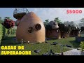 Casa Ecológica de SuperAdobe | Casa por $5000 Dólares 🏡🥚