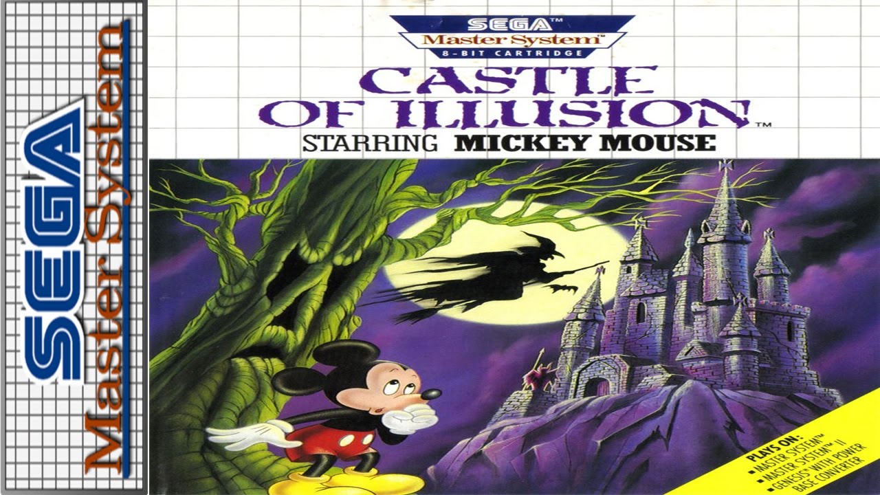 Jeu Vidéo Sega Master System - Castle Of Illusion Starring Mickey Mouse - Avec Boîte