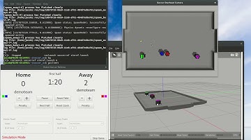 Robot Soccer Gazebo Simulation
