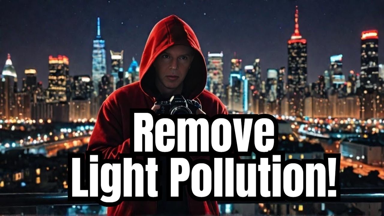 LIGHT POLLUTION Destroying Your Photos? Here's the Solution!