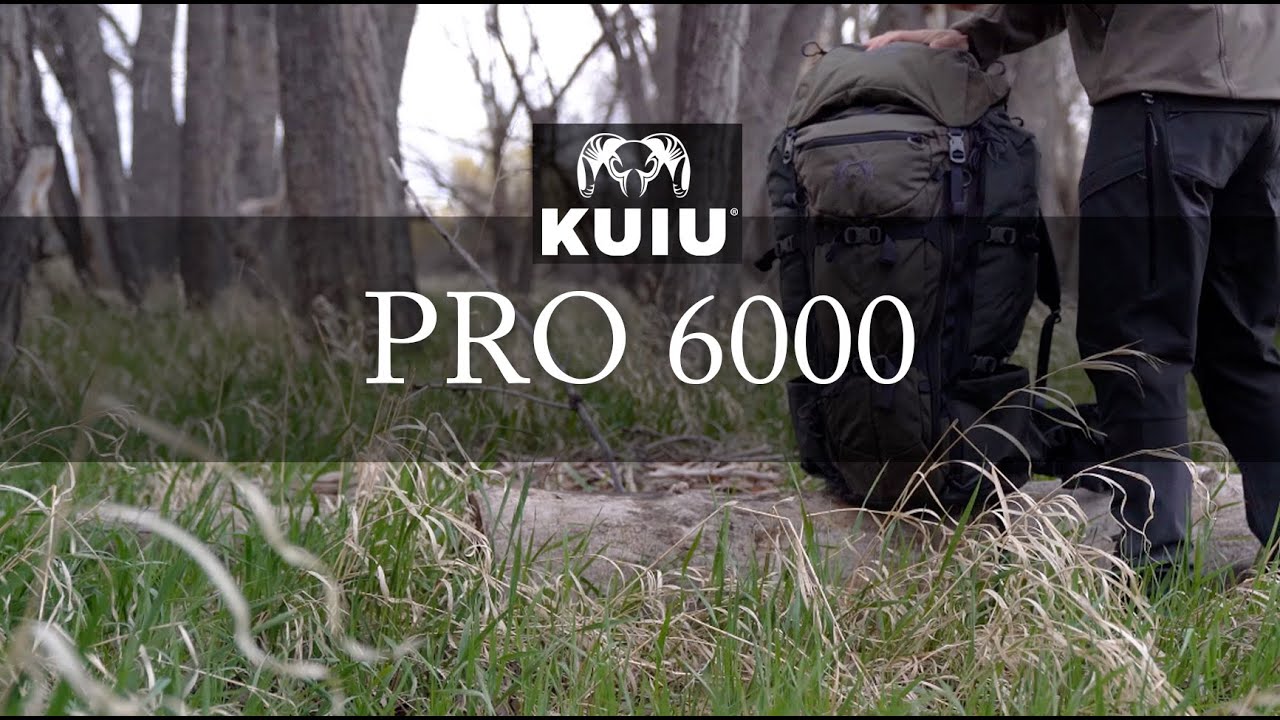 KUIU Pro 6000 Hunting Pack Overview YouTube