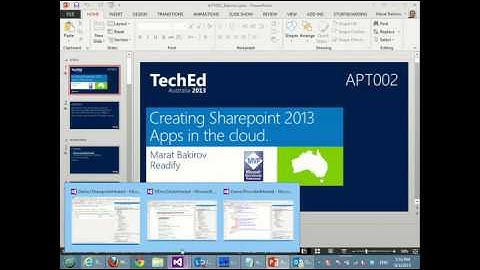 Creating SharePoint 2013 Apps in the Cloud