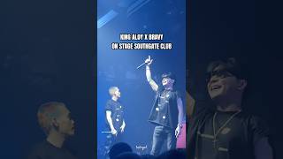 King aloy x bravy on stage southgate club #mraloy #aloy