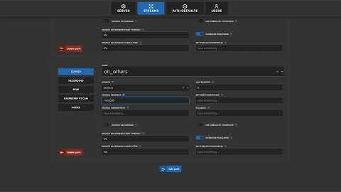 mediamtx-ui - the web ui dashboard for the mediamtx streaming server