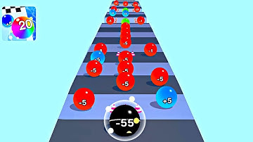 Calculate Ball ! All Levels Gameplay Stage (124-132) android,ios