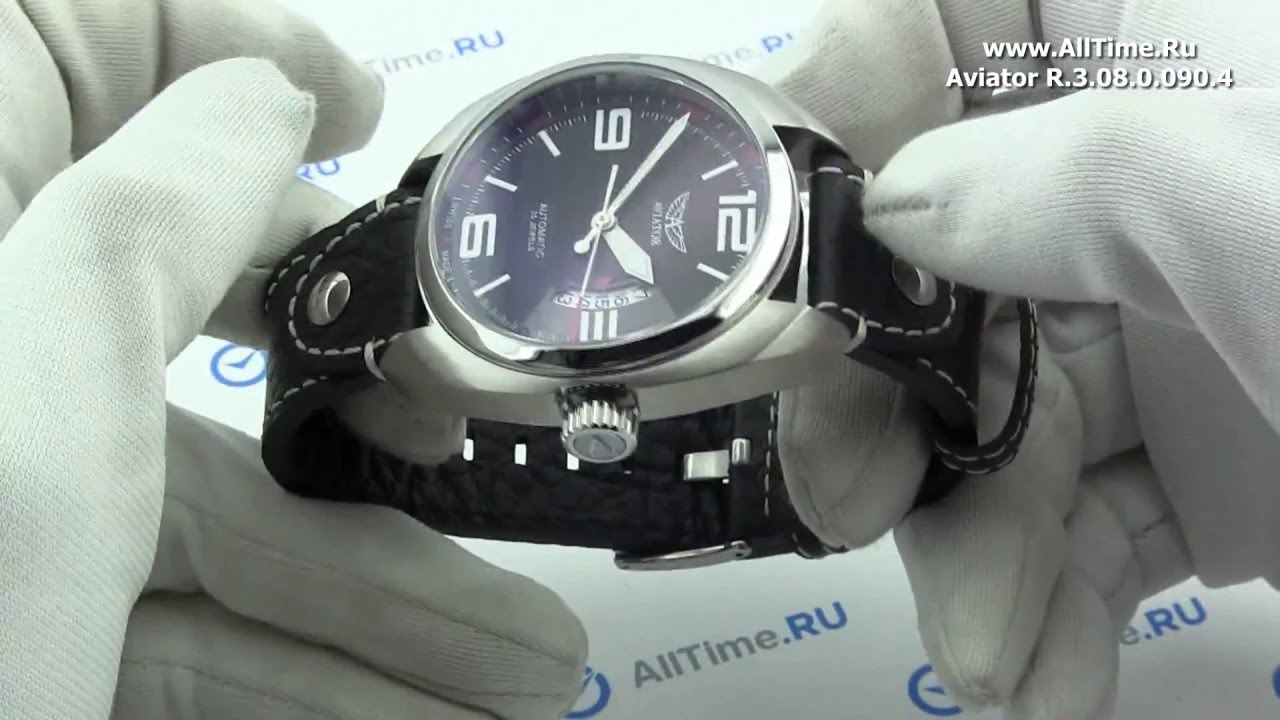 Обзор. Мужские наручные часы Aviator R.3.08.0.090.4