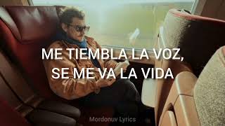León Larregui - Se Me Va (Letra Oficial)