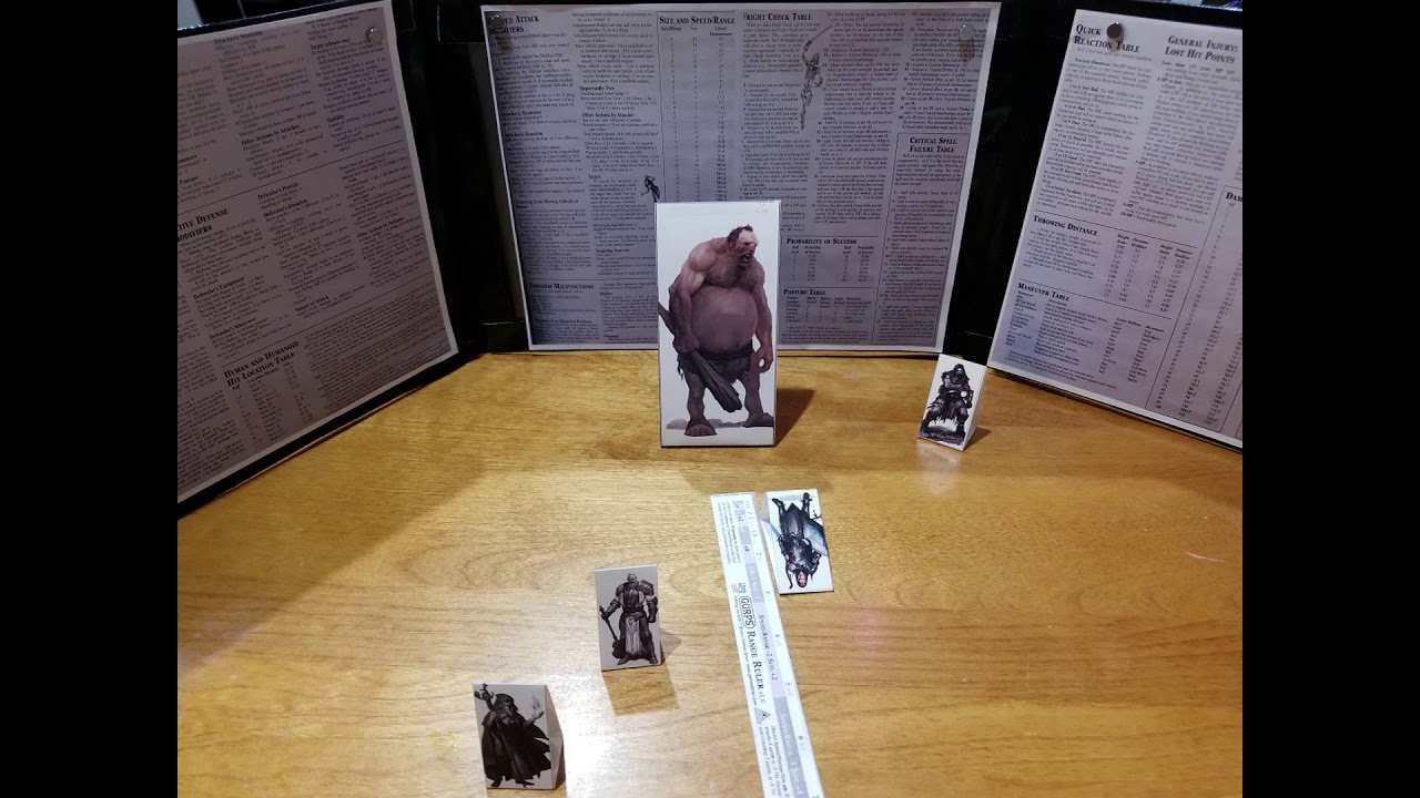 GURPS 4e Combat - The Hill Giant