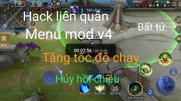 MENU MOD V4 Liên Quân Mobile Mùa 13 | MOD Full Chức Năng Hỗ Trợ Leo RANK 100% Antiban VIP